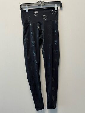 KadyLuxe University of Pennsylvania Unique AOP Tights—Small